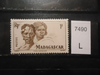 Фото марки Франц. Мадагаскар **