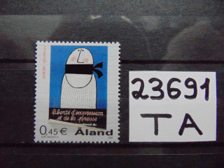 Фото марки Аландские Острова марка 2003г **