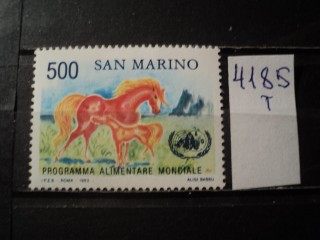 Фото марки Сан Марино 1983г **