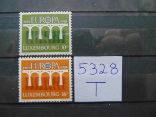 Фото марки Люксембург серия 1984г **