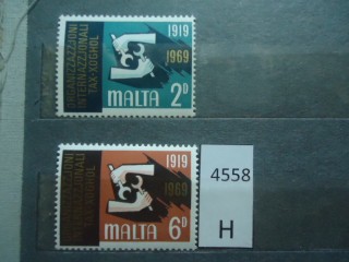 Фото марки Мальта 1969г серия **