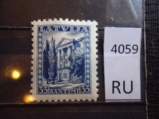 Фото марки Латвия 1934г **