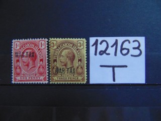 Фото марки Британские Теркс и Кайкос серия 1917г *