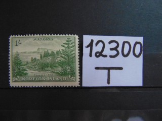 Фото марки Британский Остров Норфолк 1947г **