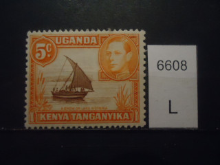 Фото марки Брит. Восточная Африка 1950г **