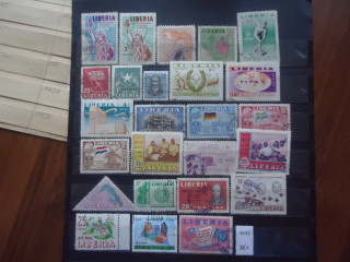 Фото марки Набор марок Либерии