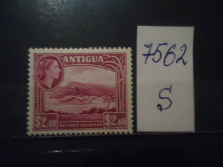 Фото марки Брит. Антигуа 1954г (17€) *