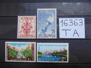 Фото марки Австралия серия 1956г **