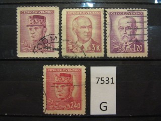 Фото марки Чехословакия 1945г