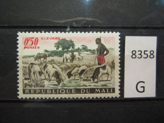 Фото марки Мали 1961г *