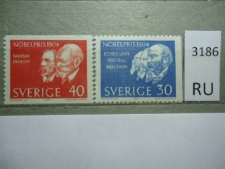 Фото марки Швеция 1964г серия *