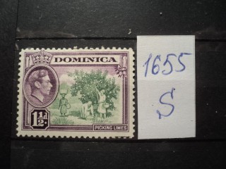 Фото марки Доминика 1938г *
