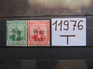 Фото марки Британские Тринидад и Тобаго серия 1917г *