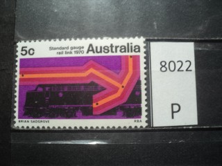 Фото марки Австралия 1970г **