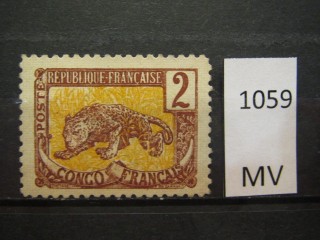 Фото марки Франц. Экваториальная Африка 1900г *