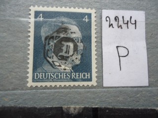 Фото марки Германская оккупация Любау **