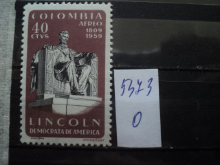 Фото марки Колумбия 1959г **