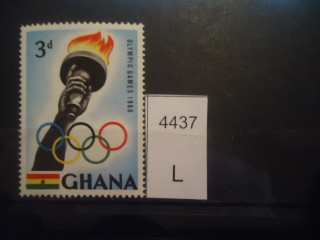 Фото марки Гана 1960г **
