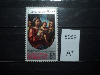 Фото марки Остров Рождества 1970г **