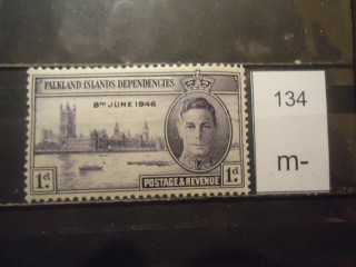 Фото марки Брит. Фалклендские острова 1946г *