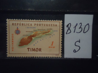 Фото марки Порт. Тимор 1955г **