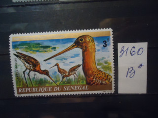 Фото марки Франц. Сенегал 1975г **