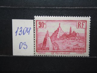 Фото марки Франция 1933г *