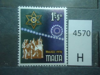 Фото марки Мальта 1978г **