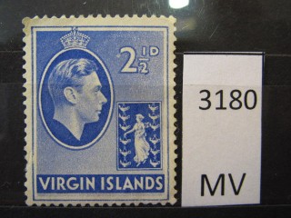 Фото марки Виргинские острова 1938г *