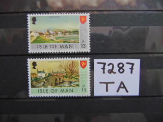Фото марки Британский Остров Мэн серия 1975г **