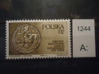 Фото марки Польша 1975г **