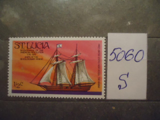 Фото марки Сент Люсия 1 м **