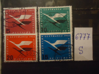 Фото марки Германия ФРГ 1955г