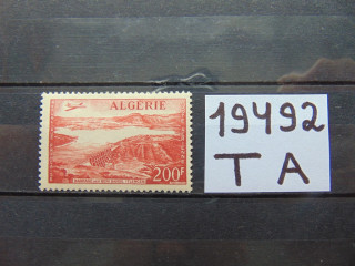 Фото марки Французский Алжир марка авиапочта 1955г **