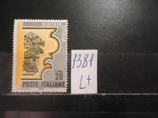 Фото марки Италия 1966г **