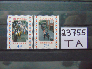 Фото марки Форерские Острова серия 1998г **