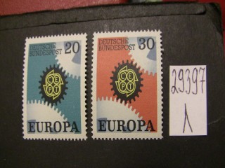 Фото марки Германия ФРГ 1966г серия *