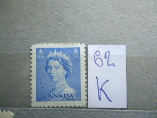 Фото марки Канада 1953г *
