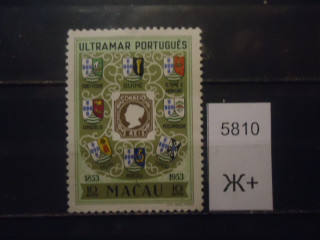 Фото марки Порт. Макао 1953г (18€) **