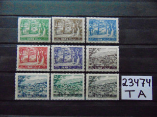 Фото марки Ливан серия 1961г **