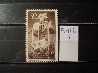 Фото марки Испан. Гвинея 1956г *