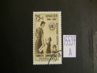 Фото марки Турция 1961г
