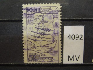 Фото марки Боливия 1938г