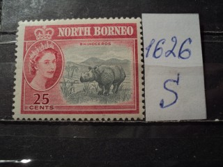 Фото марки Северное Борнео 1961г *