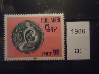 Фото марки Перу 1970г **