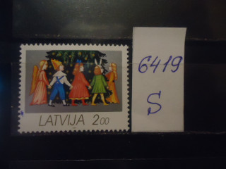 Фото марки Латвия 1992г **
