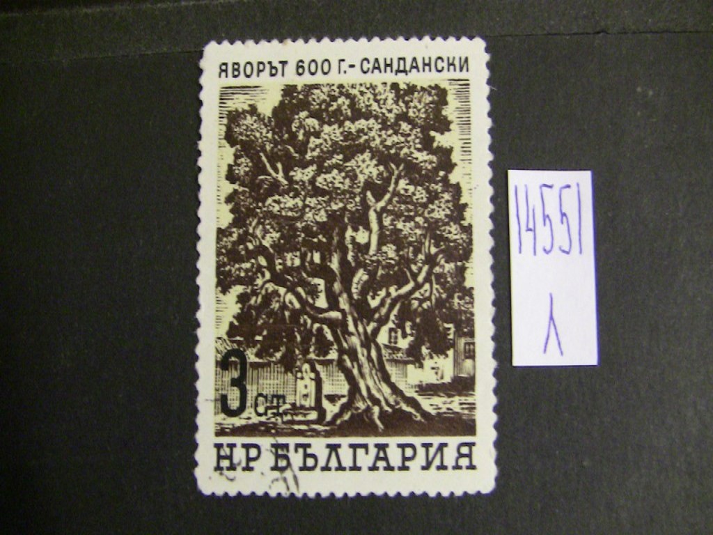 Фото марки Болгария 1964г