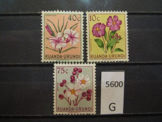 Фото марки Руанда 1953г *