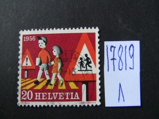 Фото марки Швейцария 1956г