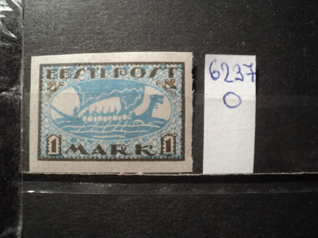 Фото марки Эстония 1919г **